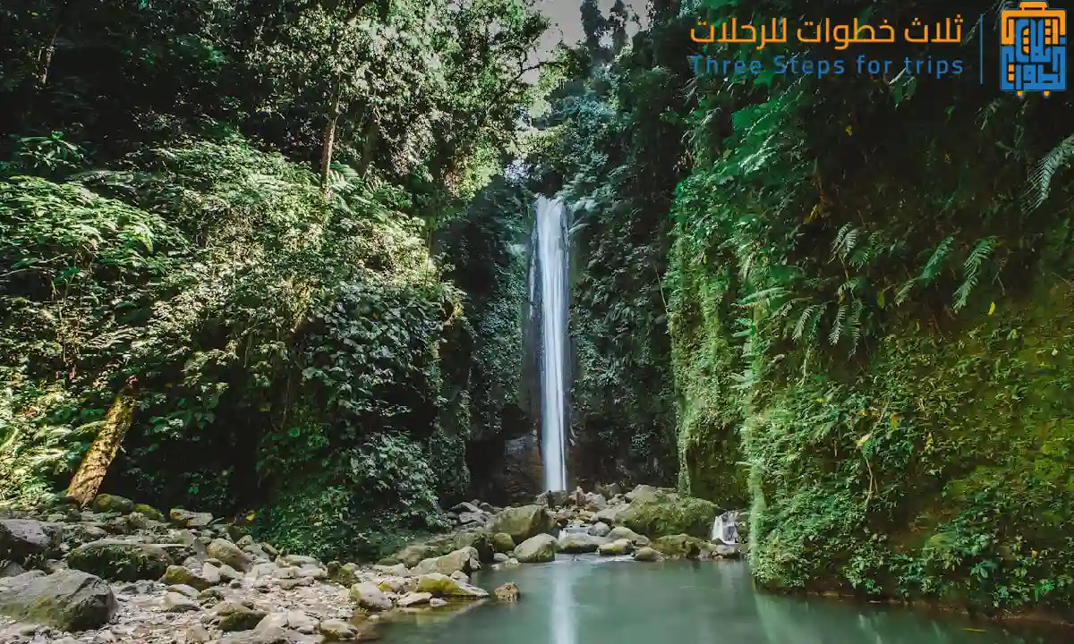 أفضل شلالات بالي اندونيسيا - ثلاث خطوات للرحلات