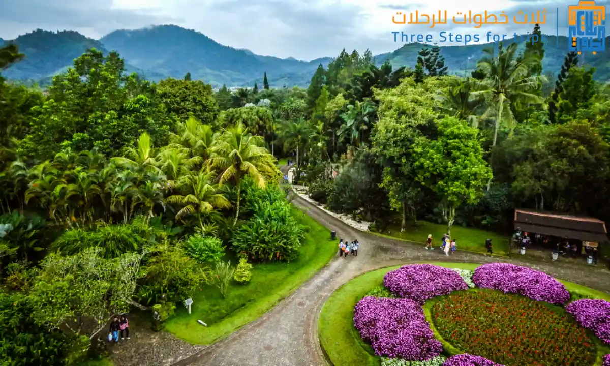 حديقة الزهور بونشاك- الاماكن السياحية في إندونيسيا للعوائل والشباب